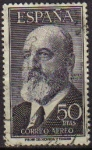 Stamps Spain -  1165 Sello Ingeniero Leonardo Torres Quevedo 50pts Usado