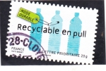 Stamps France -  BOTELLAS RECICLABLES