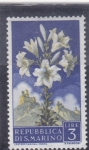 Stamps : Europe : San_Marino :  F L O R E S