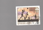 Sellos de Africa - Guinea -  baloncesto