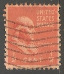 Stamps United States -  Benjamin Franklin