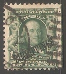 Sellos de America - Estados Unidos -  Benjamin Franklin 