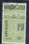 Stamps Chad -  ILUSTRACIÓN PAISAJE Y GACELA