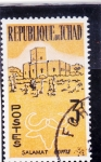 Stamps Chad -  ILUSTRACIÓN PAISAJE Y BUFALO