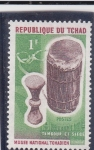 Stamps : Africa : Chad :  INSTRUMENTOS MUSICALES