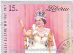 Stamps Liberia -  REINA ISABEL II