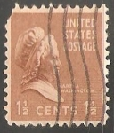 Stamps United States -  Martha Washington