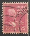 Sellos de America - Estados Unidos -  William McKinley
