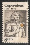 Stamps United States -  Nicolás Copérnico