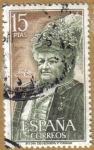 Stamps Spain -  Emilia Pardo Bazan