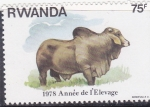 Sellos de Africa - Rwanda -  AÑO DE CRIANZA