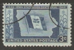 Stamps United States -  Bandera 