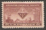 Stamps United States -  Sociedad de quimica americana