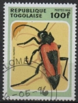 Stamps Togo -  ESCARABAJO  PURPURICANUS  KAEHLERI.