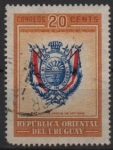 Stamps Uruguay -  ESCUDO  DE  ARMAS  DE  ARTIGAS