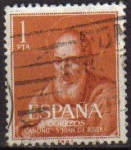 Stamps Spain -  ESPAÑA 1960 1292 Sello Beato Juan de Ribera 1pta usado