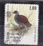 Stamps Sri Lanka -  AVE- GALLOPERDIX