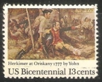 Stamps United States -  Batalla de Oriskany