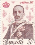 Stamps Spain -  Alfonso XIII  (24)