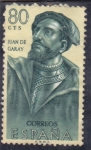 Stamps Spain -  Juan de Garay (24)