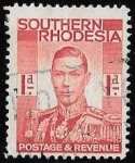 Stamps : Africa : Zimbabwe :  Rhodesia del sur-cambio