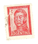 Stamps : America : Argentina :  Gral. Jose de San Martin