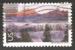 Sellos de America - Estados Unidos -  Parque nacional de Grand Teton