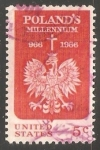 Stamps United States -  Orden del Águila Blanca