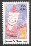 Stamps United States -  Navidad - Santa Claus