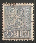 Stamps : Europe : Finland :  León (heráldica)