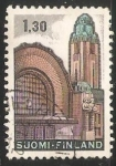 Stamps Finland -  Estación Central de Helsinki