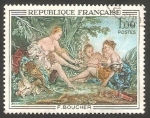 Stamps France -  1652 - Cuadro de Boucher
