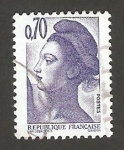 Stamps France -  2240 - Libertad de Gandon