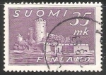 Stamps Finland -  Castillo de Olavinlinna   