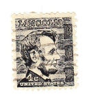 Sellos de America - Estados Unidos -  Lincoln