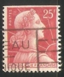 Stamps : Europe : France :  Marianne de Muller