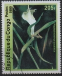 Stamps Republic of the Congo -  FLORES.  PLECTRELMINTHUS  CAUDATUS.