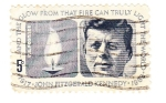 Stamps : America : United_States :  John Fitzgerald Kennedy 1917-1963