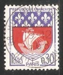 Stamps France -  Escudo de armas - Paris