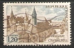 Stamps : Europe : France :  Abbaye Saint-Fortuné de Charlieu