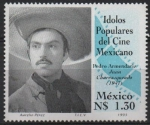 Sellos de America - M�xico -  ÍDOLOS  DEL  CINE  MEXICANO.  PEDRO  ARMENDARIZ.