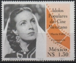 Stamps Mexico -  ÍDOLOS  DEL  CINE  MEXICANO.  MARÍA  FÉLIX.