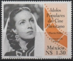 Sellos de America - M�xico -  ÍDOLOS  DEL  CINE  MEXICANO.  MARÍA  FÉLIX.