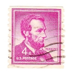 Sellos de America - Estados Unidos -  Lincoln