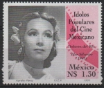 Stamps Mexico -  ÍDOLOS  DEL  CINE  MEXICANO.  DOLORES  del  RÍO.