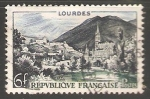 Stamps : Europe : France :  Lourdes