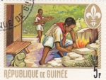 Sellos del Mundo : Africa : Guinea : movimiento Scout