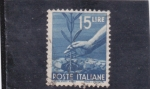 Stamps Italy -  mano plantando un arbol