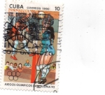 Stamps Cuba -  JUEGOS OLIMPICOS DE BARCELONA 92