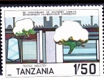 Sellos de Africa - Tanzania -  industria textil